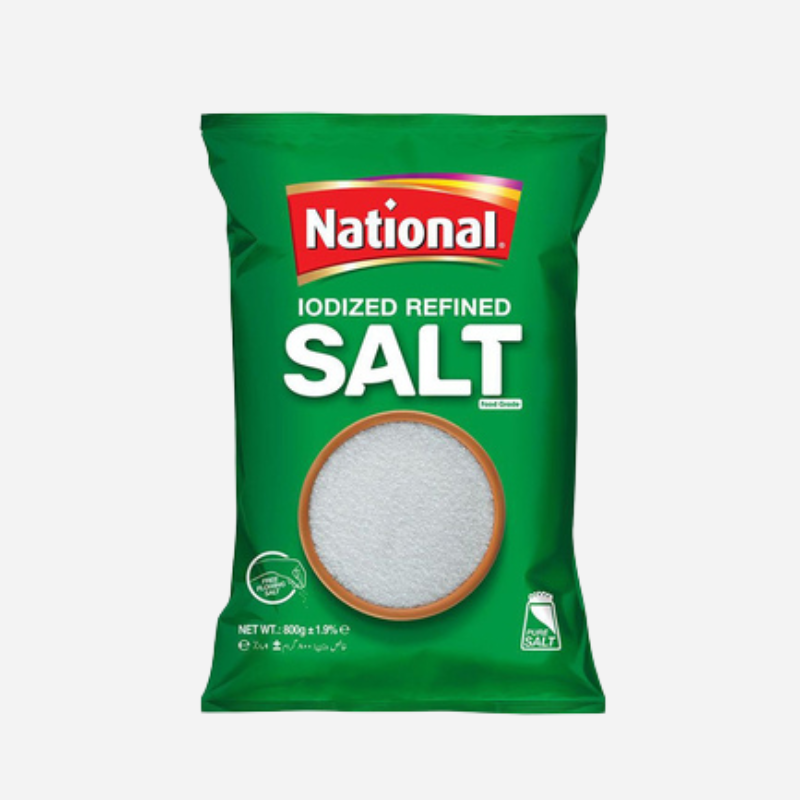 National Refined Salt 800g