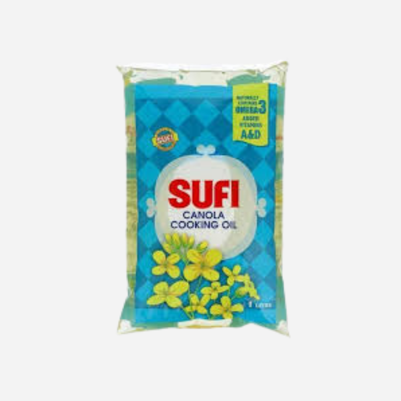 Sufi Canola Cooking Oil 1 Litre