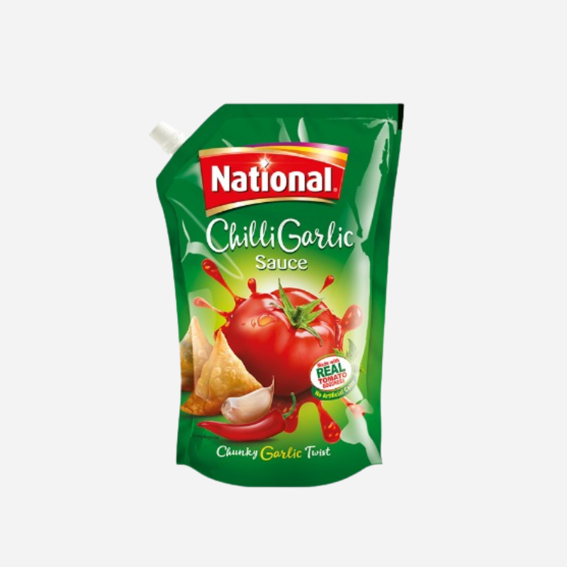 National Chilli & Garlic Sauce 210g