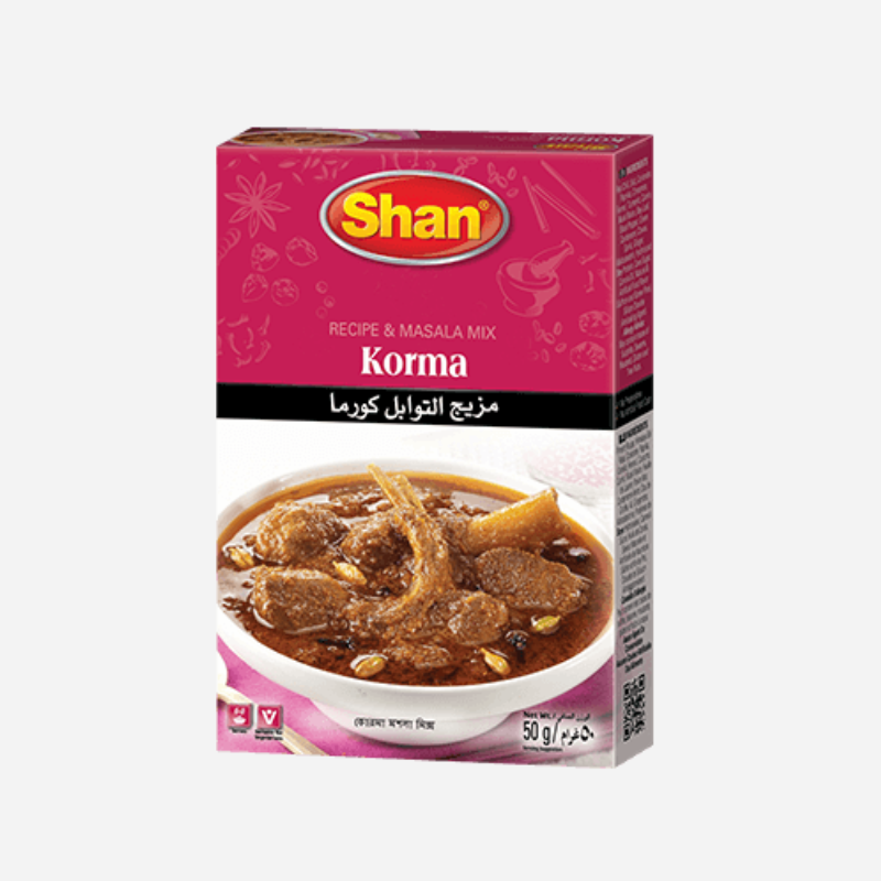 Shan Korma Recipe Masala 50g