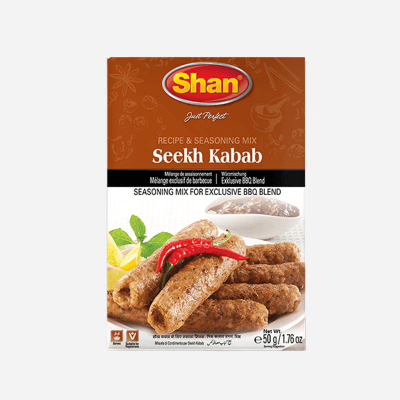 Shan Seekh Kabab Recipe Masala 50g