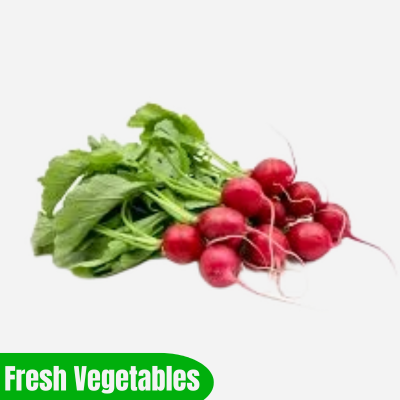 Fresh Lal Mooli ( Red Redish) 1 Bunch