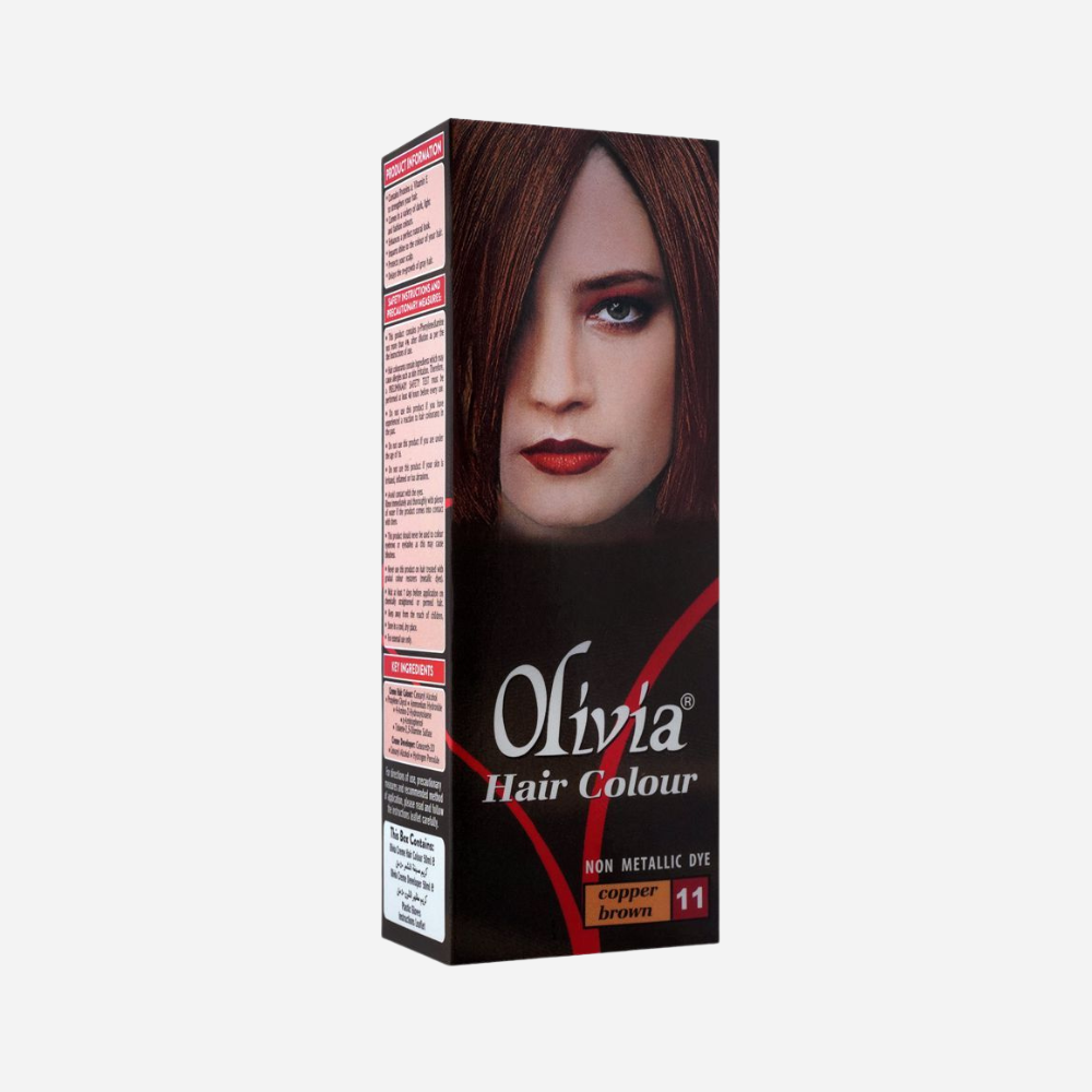 Olivia Hair Colour Copper Brown, No 11