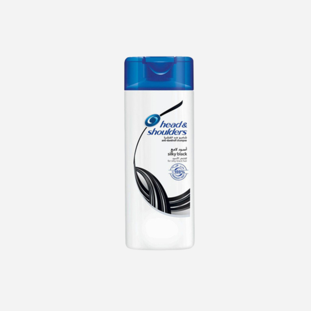 Head & Shoulders Silky Black Shampoo 75mL