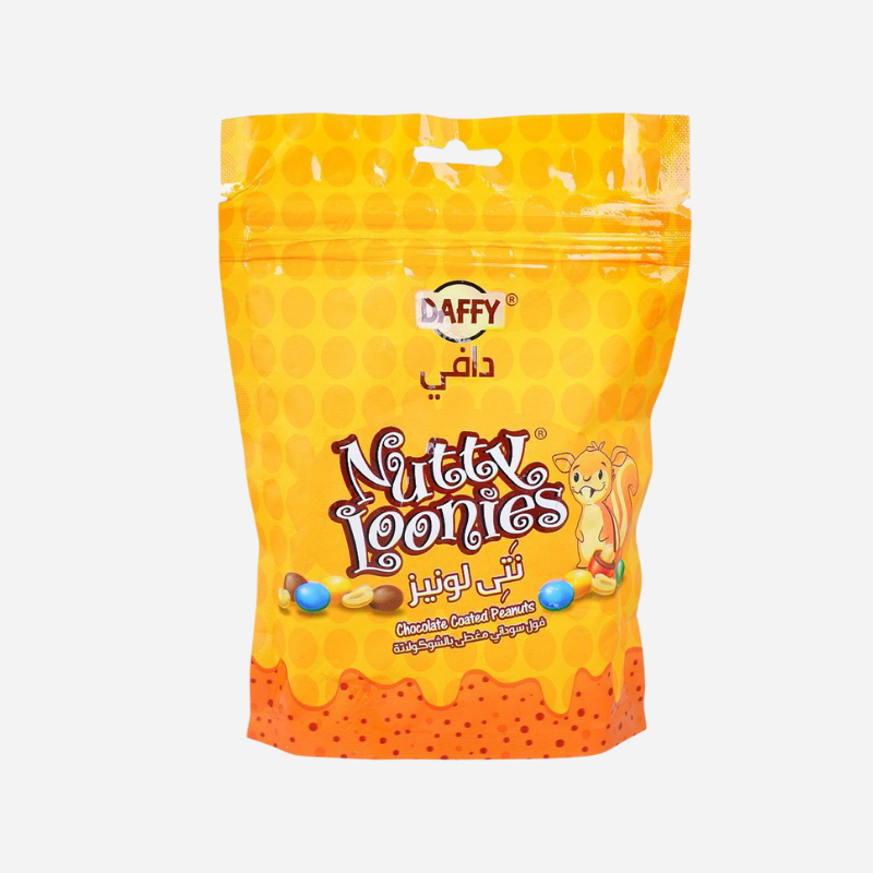 Daffy Nutty Loonies Chocolate Coated Peanuts 130g