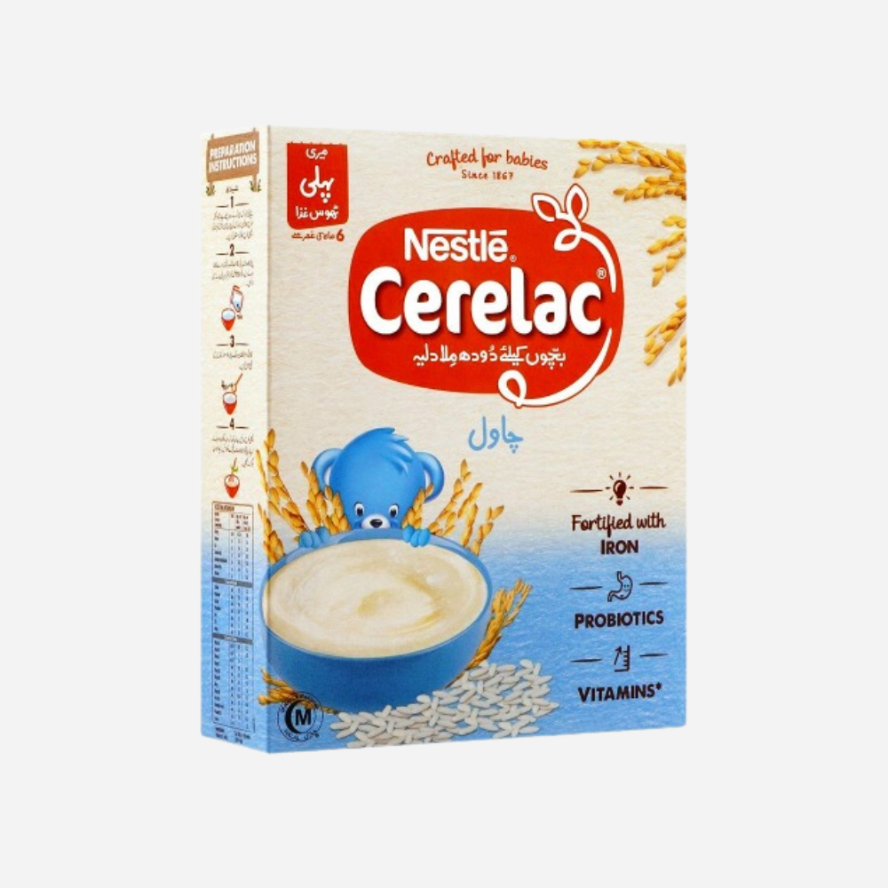 Nestle Cerelac Rice (+6 Months), 175g
