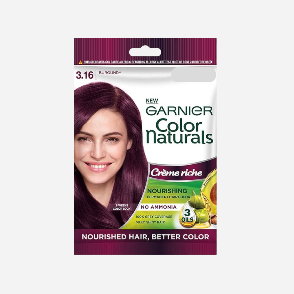 Garnier Hair Colour Natural Burgundy, No 3.16 Sache