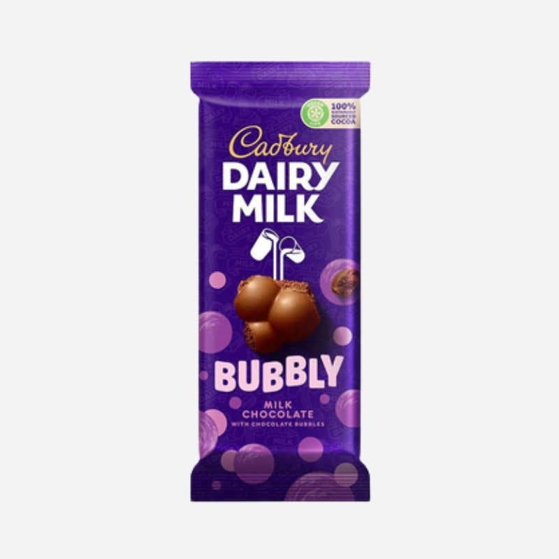 Cadbury Dairy Milk Bubbly Chocolate 87g