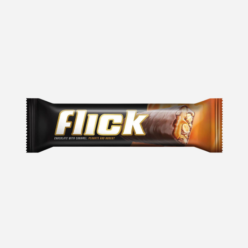 Flick Chocolate With Peanut & Caramel
