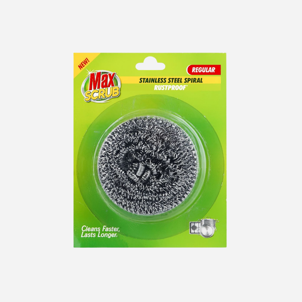 Max Scrub Stainless Steel Spiral