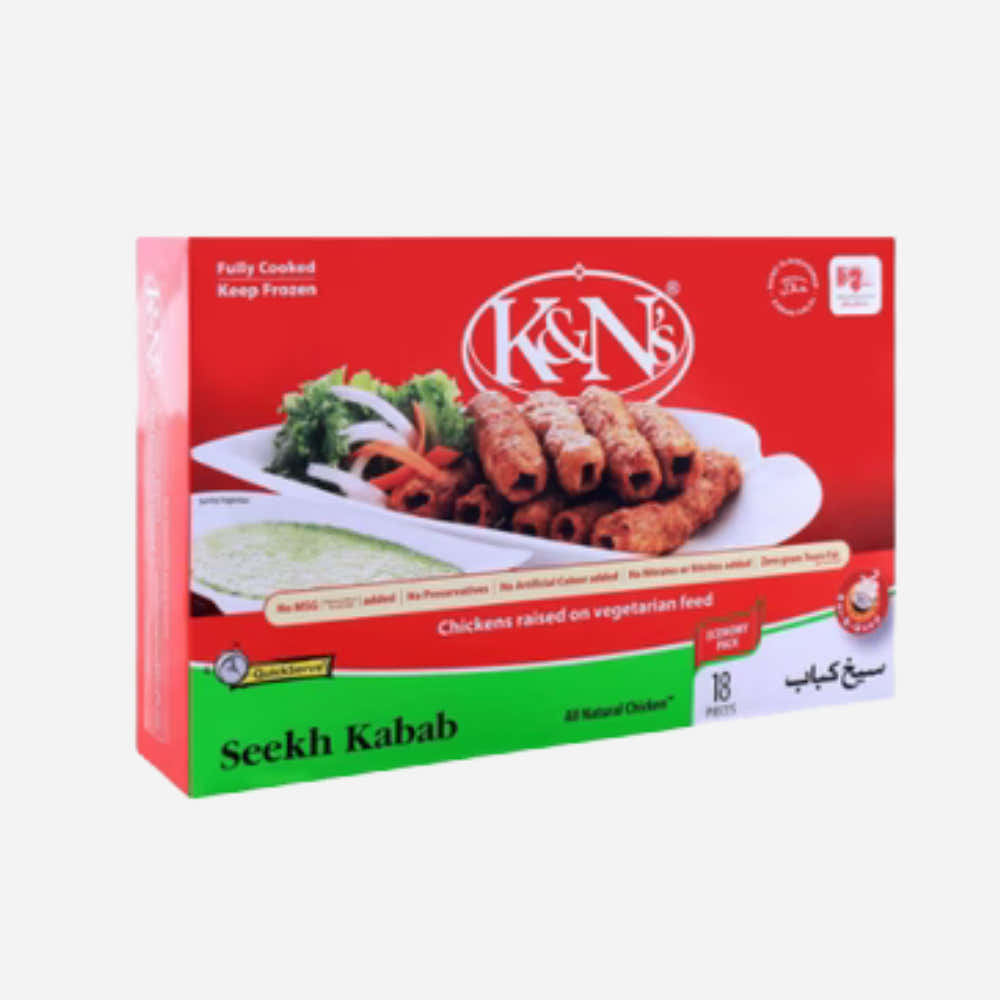 K&N’s Seekh Kabab 7 Pcs, 205g