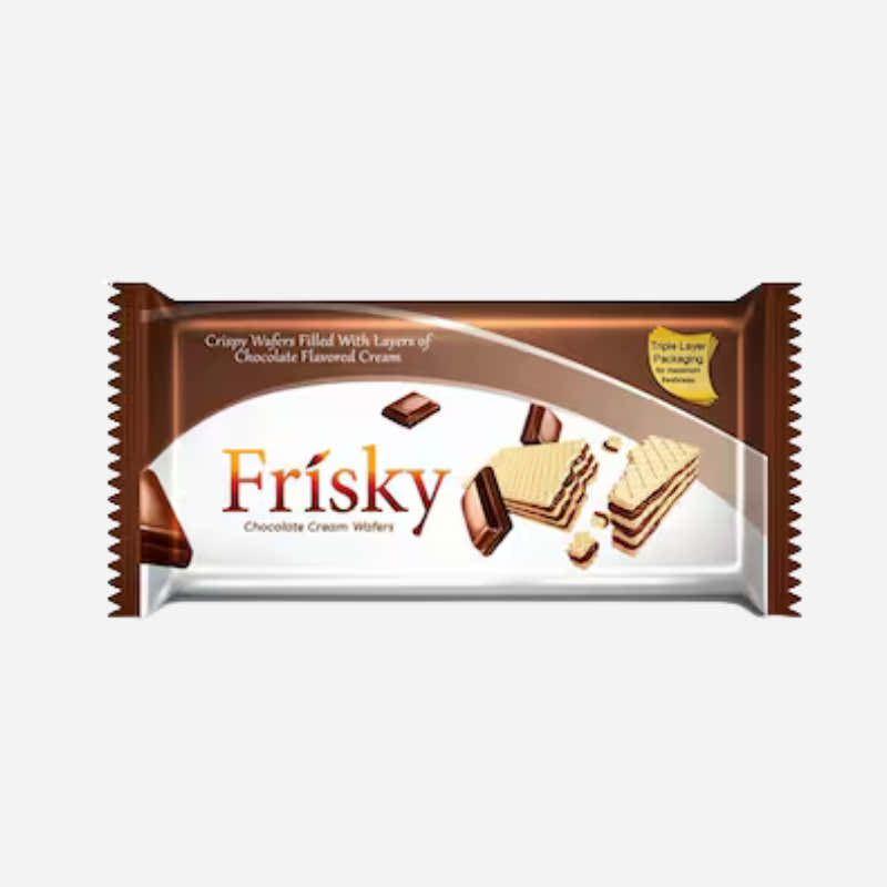 Frisky Chocolate Cream Wafers Much Pack