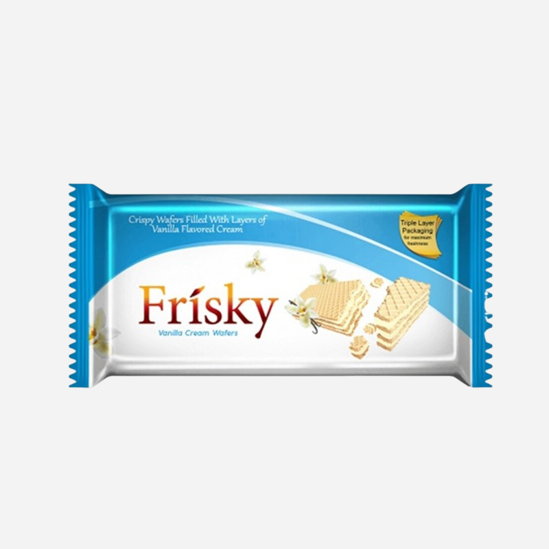 Frisky Vanilla Cream Wafers Much Pack