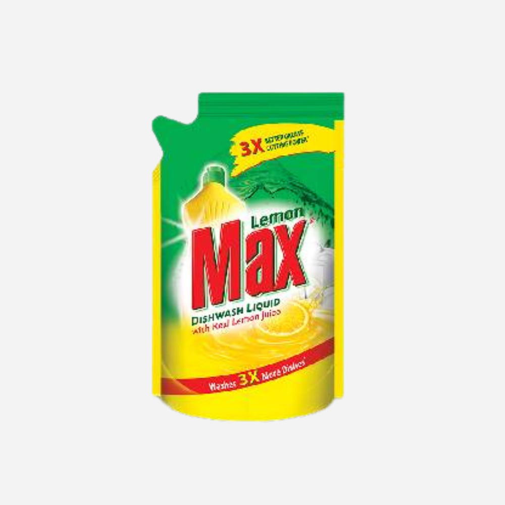 Lemon Max Dishwash Refill Pouch 125mL