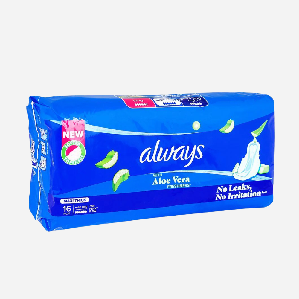 Always Maxi Thick Extra Long, 16 Sanitary Pads