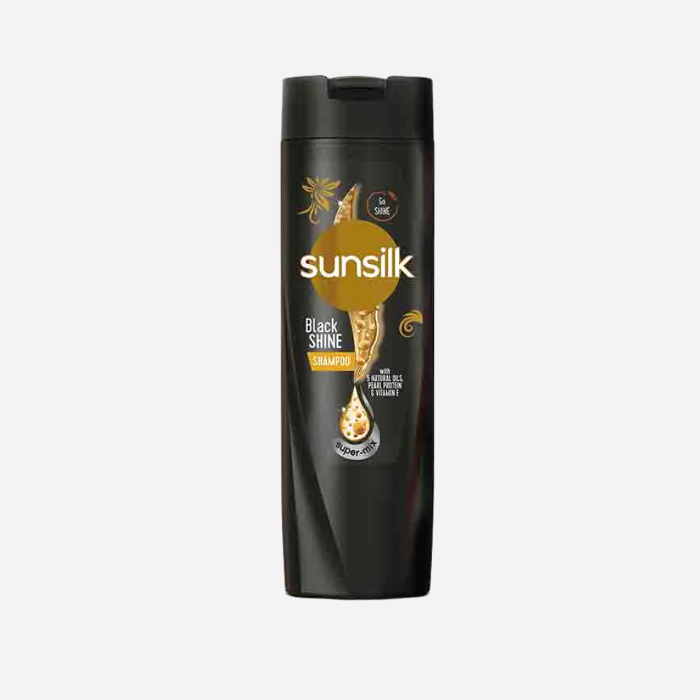 Sunsilk Black Shine Shampoo 185mL