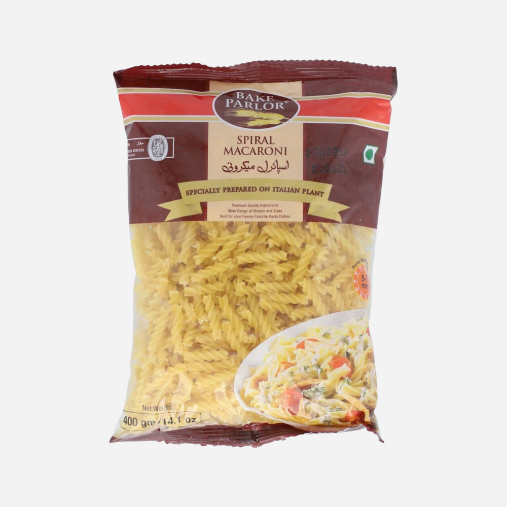 Bake Parlor Spiral Macaroni 400g