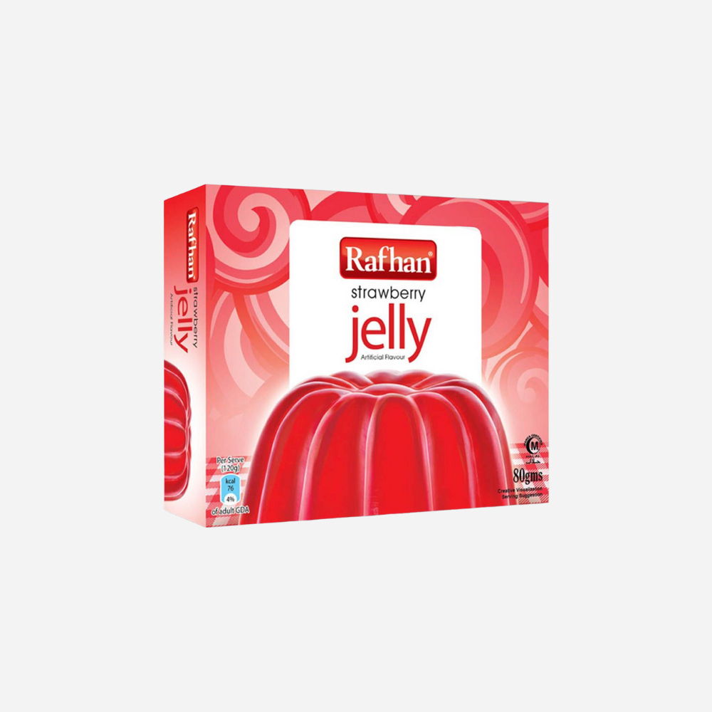 Rafhan Strawberry Jelly Powder 80g
