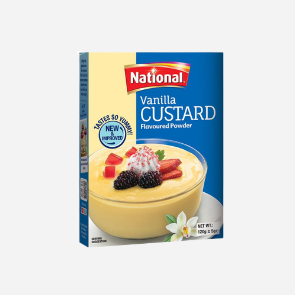 National Vanilla Custard Powder 120g