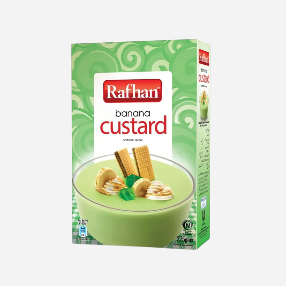 Rafhan Banana Custard Powder 275g