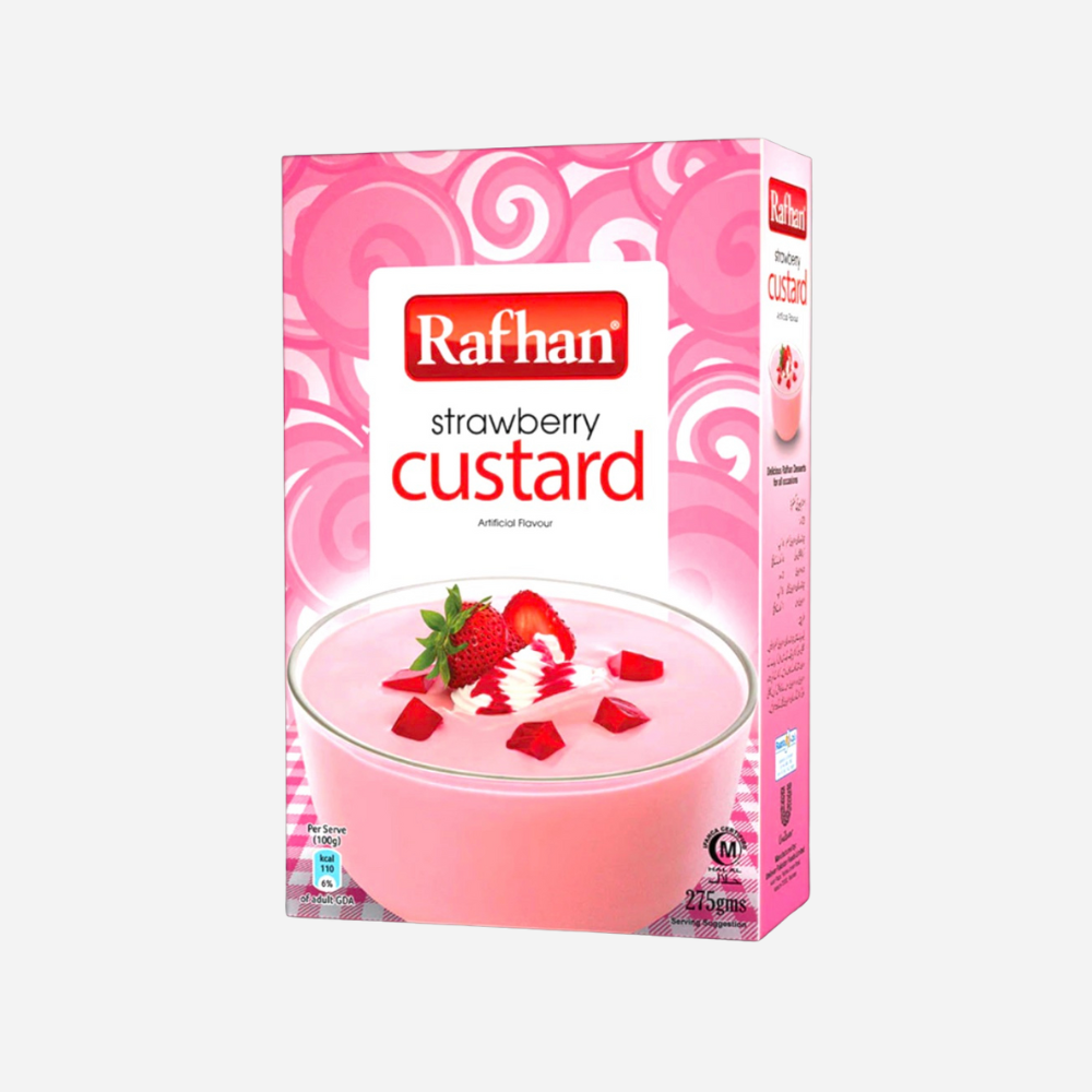Rafhan Strawberry Custard Powder 275g