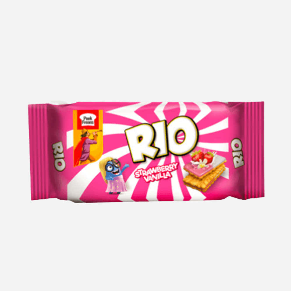 Peek Freans Rio Strawberry Half Roll